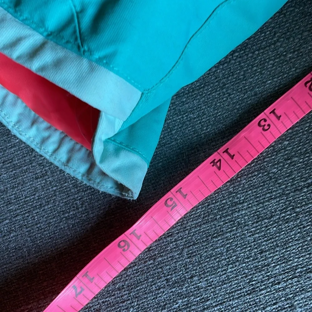 Columbia Kids L 14/16 Hooded Omni Heat Coat Teal & Pink